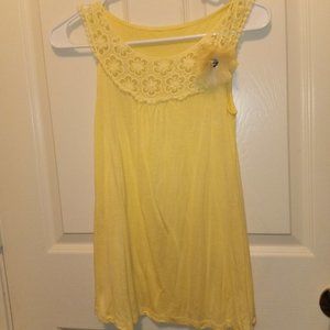 Candies Yellow Tank Top Size XSmall from Kohls